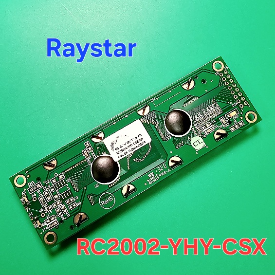 Дисплей RC2002A-YHY-СSX зеленый LCD